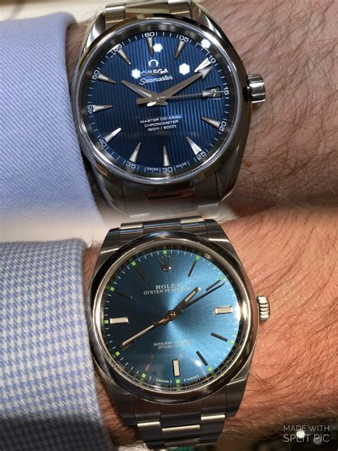 omega seamaster 60th anniversary vs rolex submariner|omega oyster perpetual.